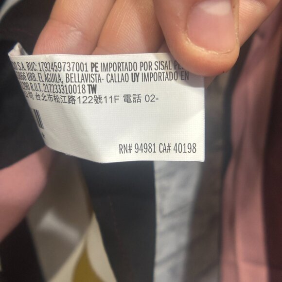 EUC Forever 21 Pink, Yellow, Black Blouse Cropped Size Small - Picture 11 of 14